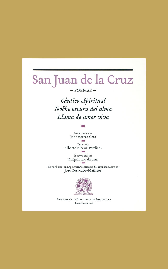 Cántico espiritual (Edición by Cruz, San Juan De La